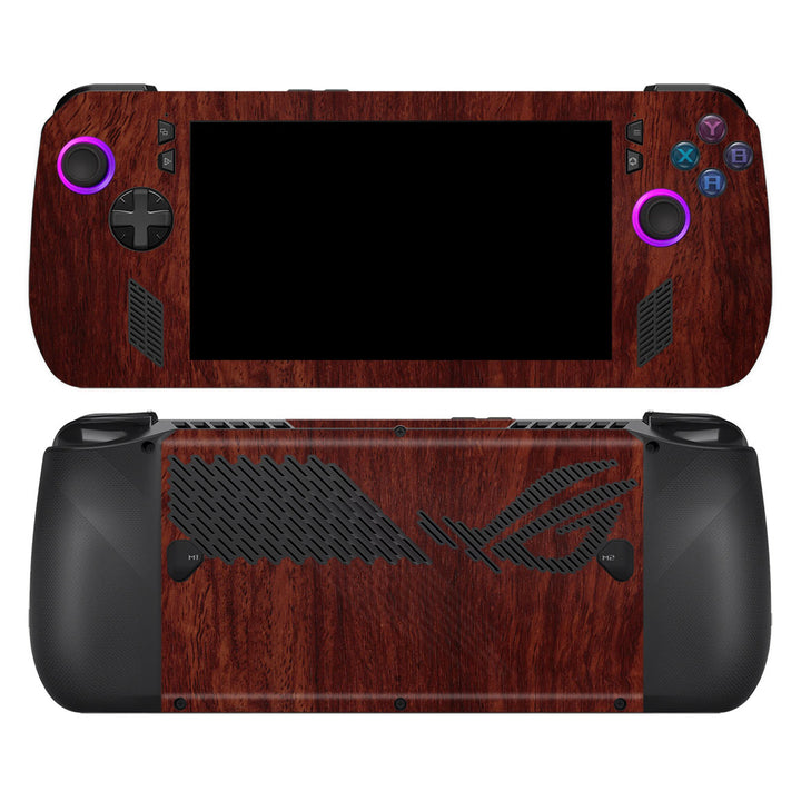 ROG Ally X Wood Series Mahogany Skin