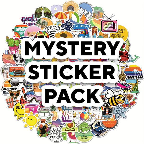 Random - Mystery Sticker Pack - 100pcs