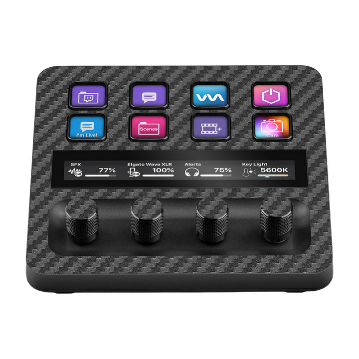 Elgato Stream Deck + Carbon Series Gun Skin