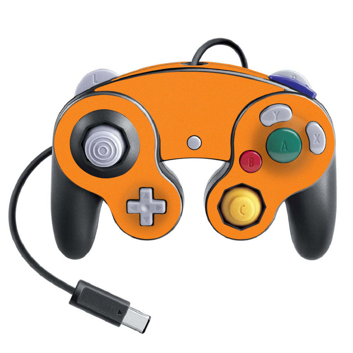 orange gamecube controller