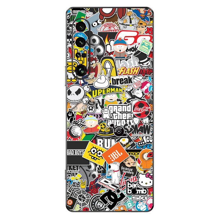 Sony Xperia 1 IV Designer Series StickerBomb Skin