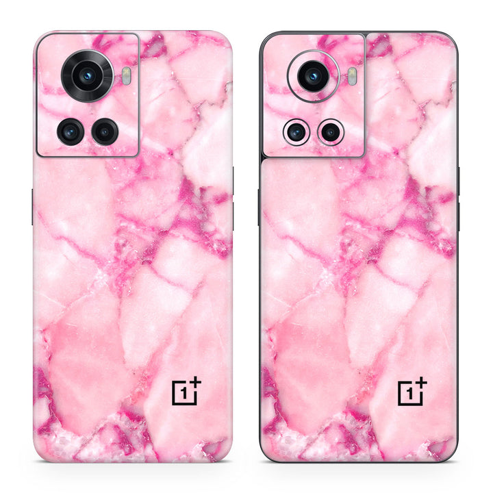 OnePlus 10R Marble Series Pink Skin