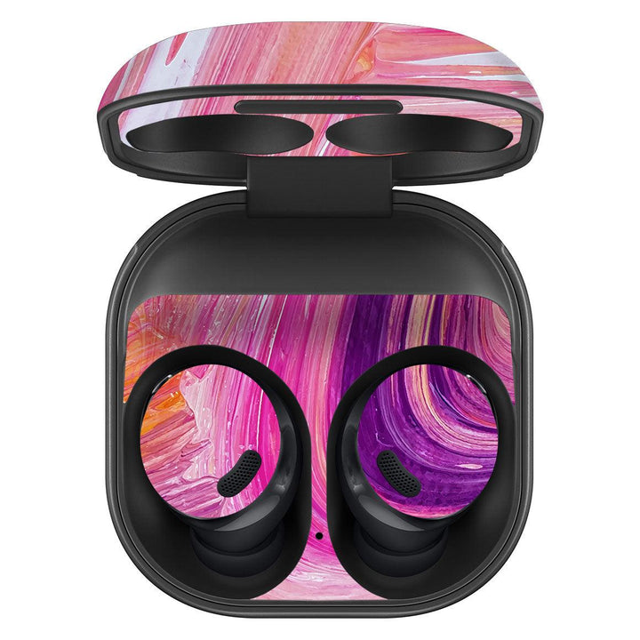 Galaxy Buds Pro Oil Paint Series Skins - Slickwraps