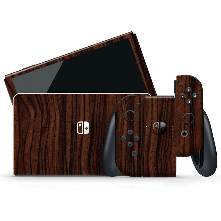 Nintendo Switch OLED Wood Series Skins - Slickwraps