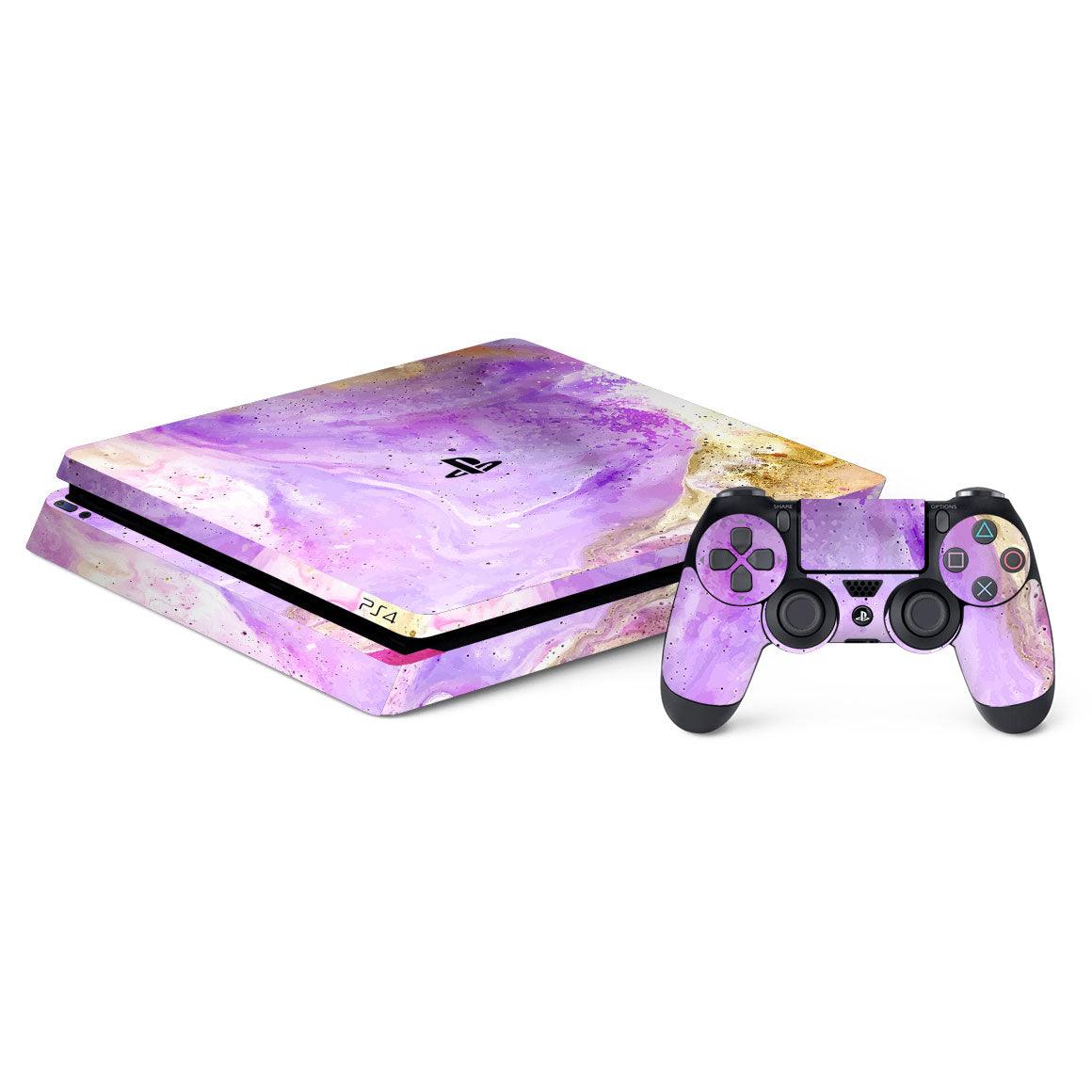 Playstation 4 Slim Oil Paint Series Skins – Slickwraps