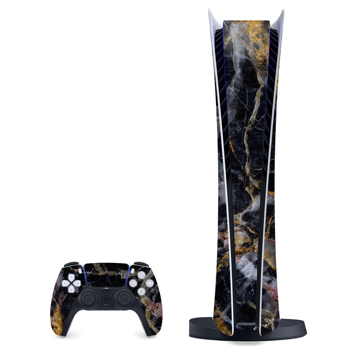 Playstation 5 Digital Marble Series Skins – Slickwraps