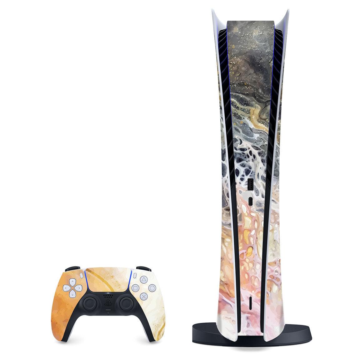 Playstation 5 Digital Oil Paint Series Skins – Slickwraps